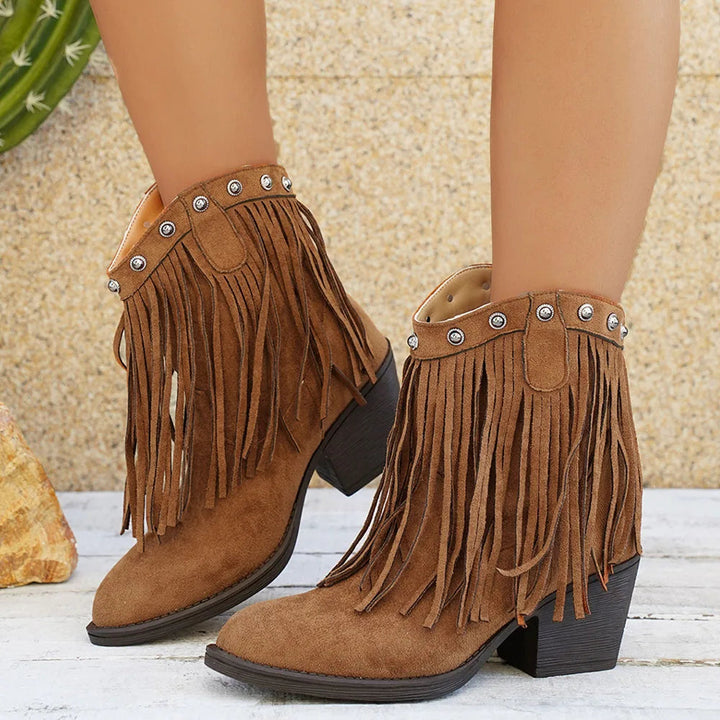 Jessika | Trendy And Classic Wide Calf Cowboy Boots