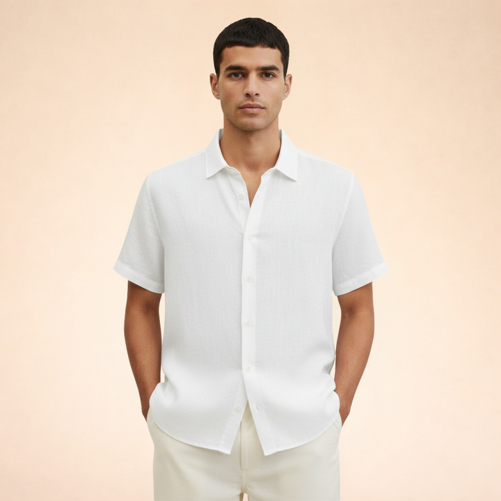 Alexander| Chemise en lin homme élégante et respirante