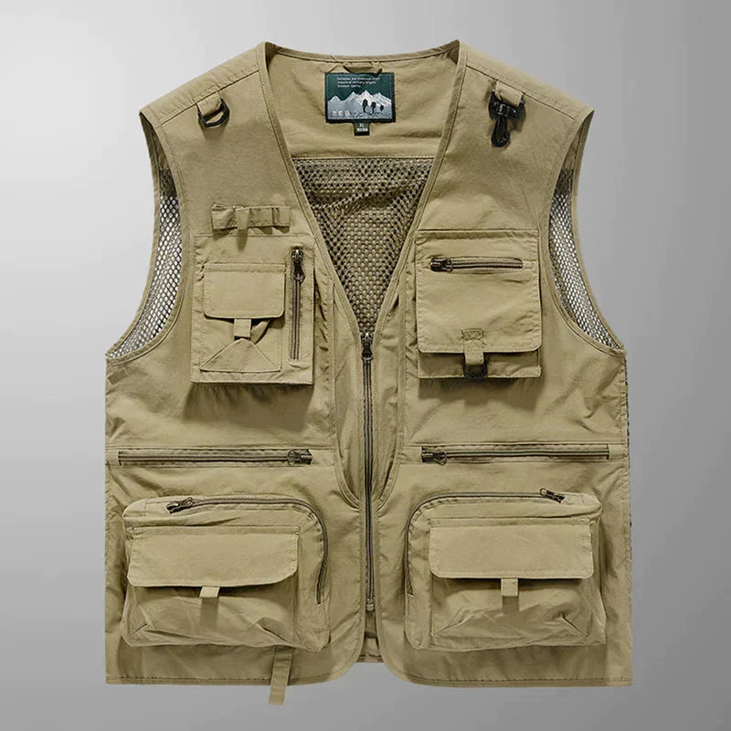 Mason | Durable And Functional Multi-Pocket Cargo Vest