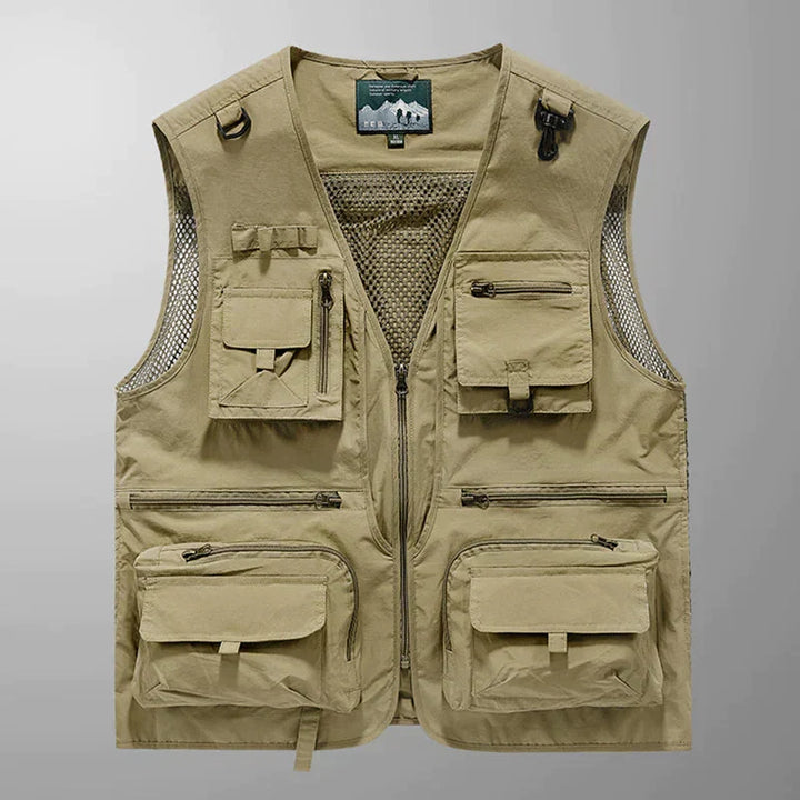 Mason | Durable And Functional Multi-Pocket Cargo Vest