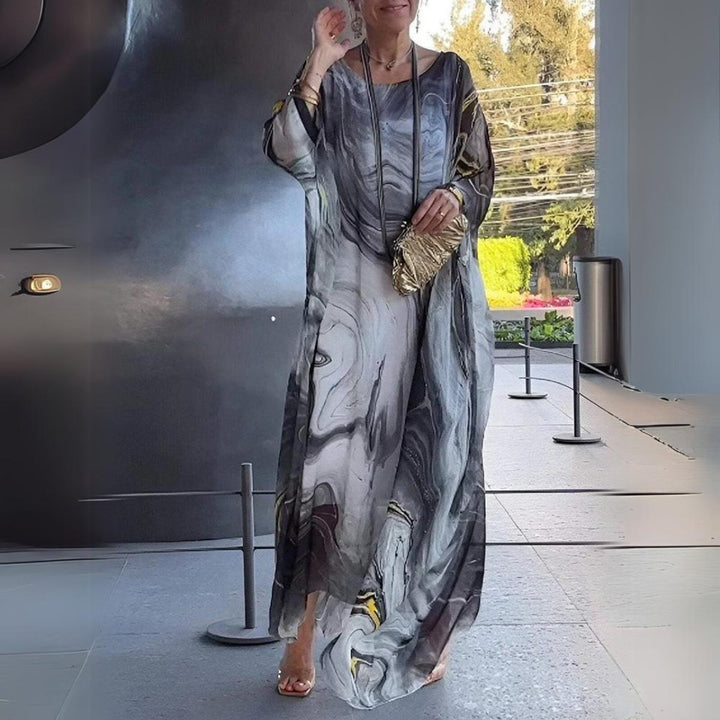 Elena | Elegant Long-Sleeved Dress for Effortless Evening Glamour