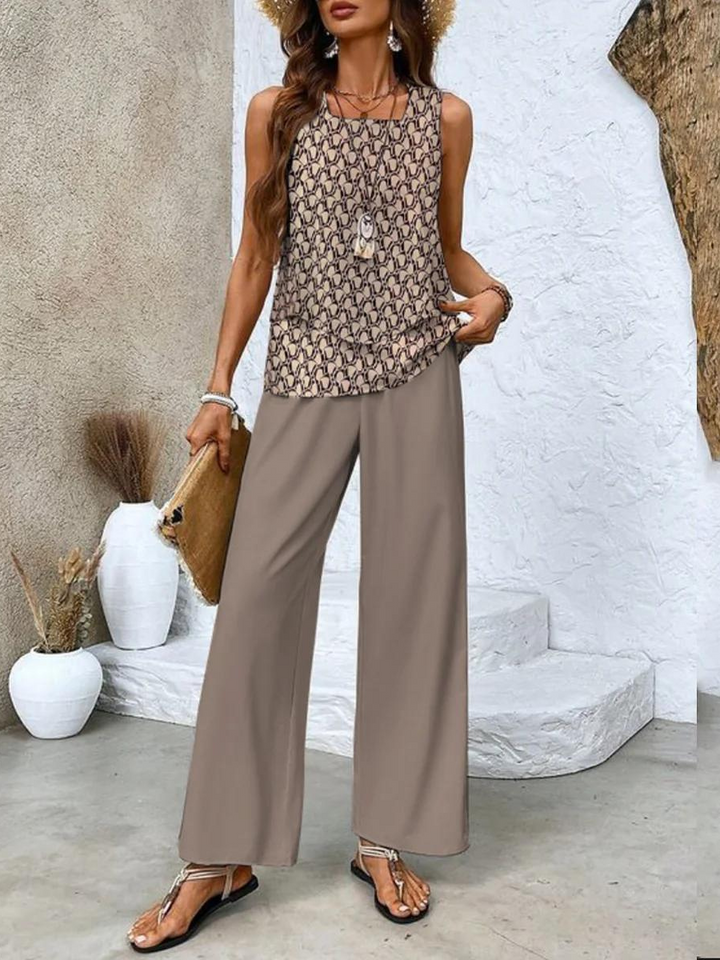 Chloe | Breezy And Elegant Summer Two Piece Set