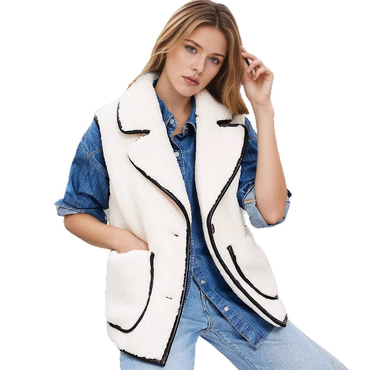 Sophia | Elegant And Cozy Boucle Layering Vest
