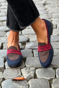 Amelie | Contemporary Color-Accent Loafers with Refined Everyday Appeal