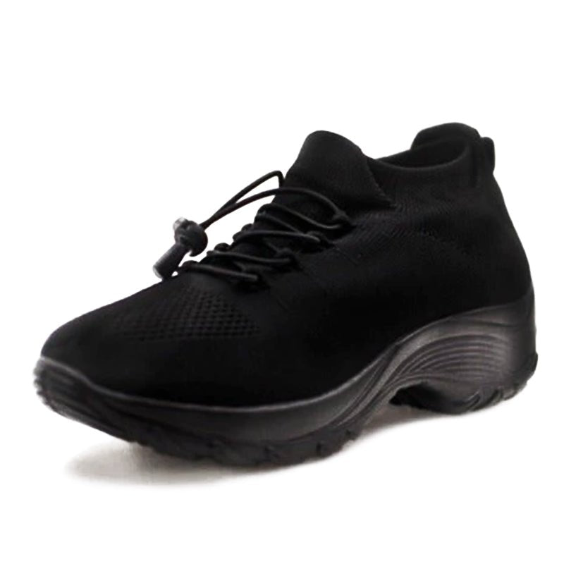 Isabella | Orthopedic Cushioned Platform Lace-Up Sneakers