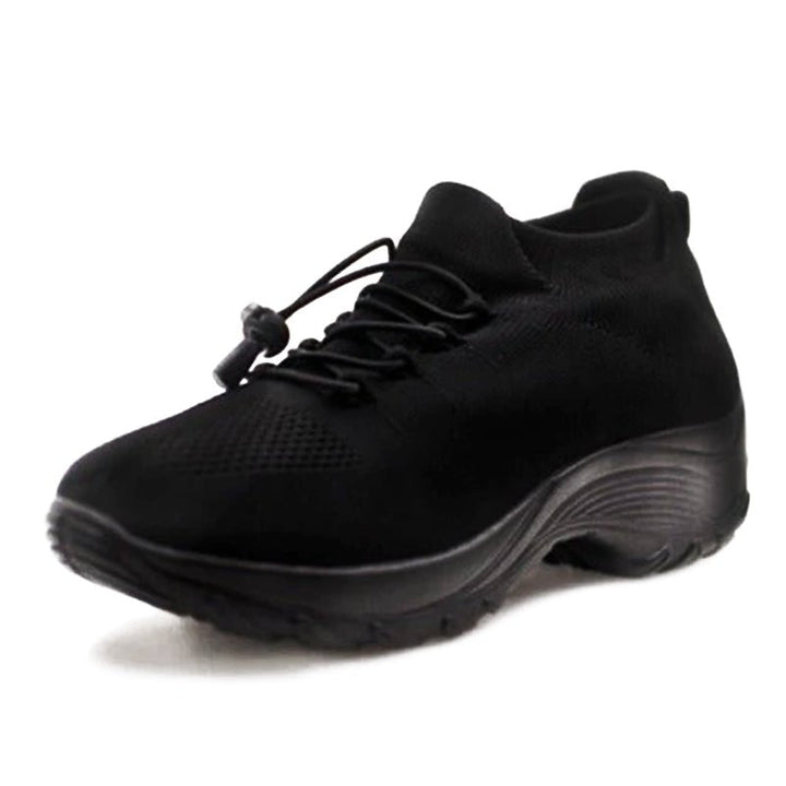 Isabella | Orthopedic Cushioned Platform Lace-Up Sneakers