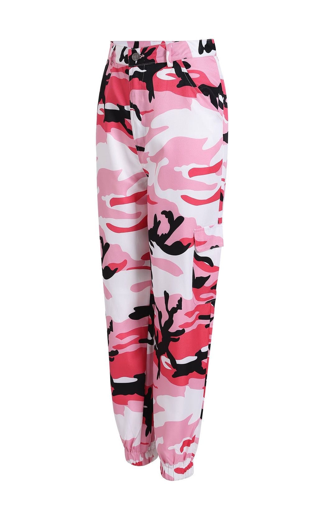 Anna | Bold And Trendy Camouflage Cargo Pants