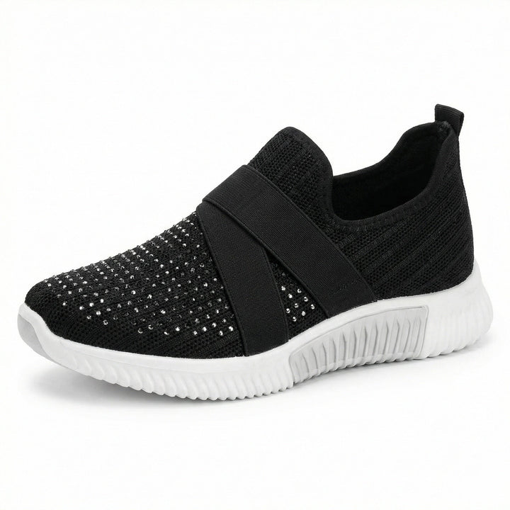 Hannah | Sneakers ortopediche slip-on regolabili con cinturino