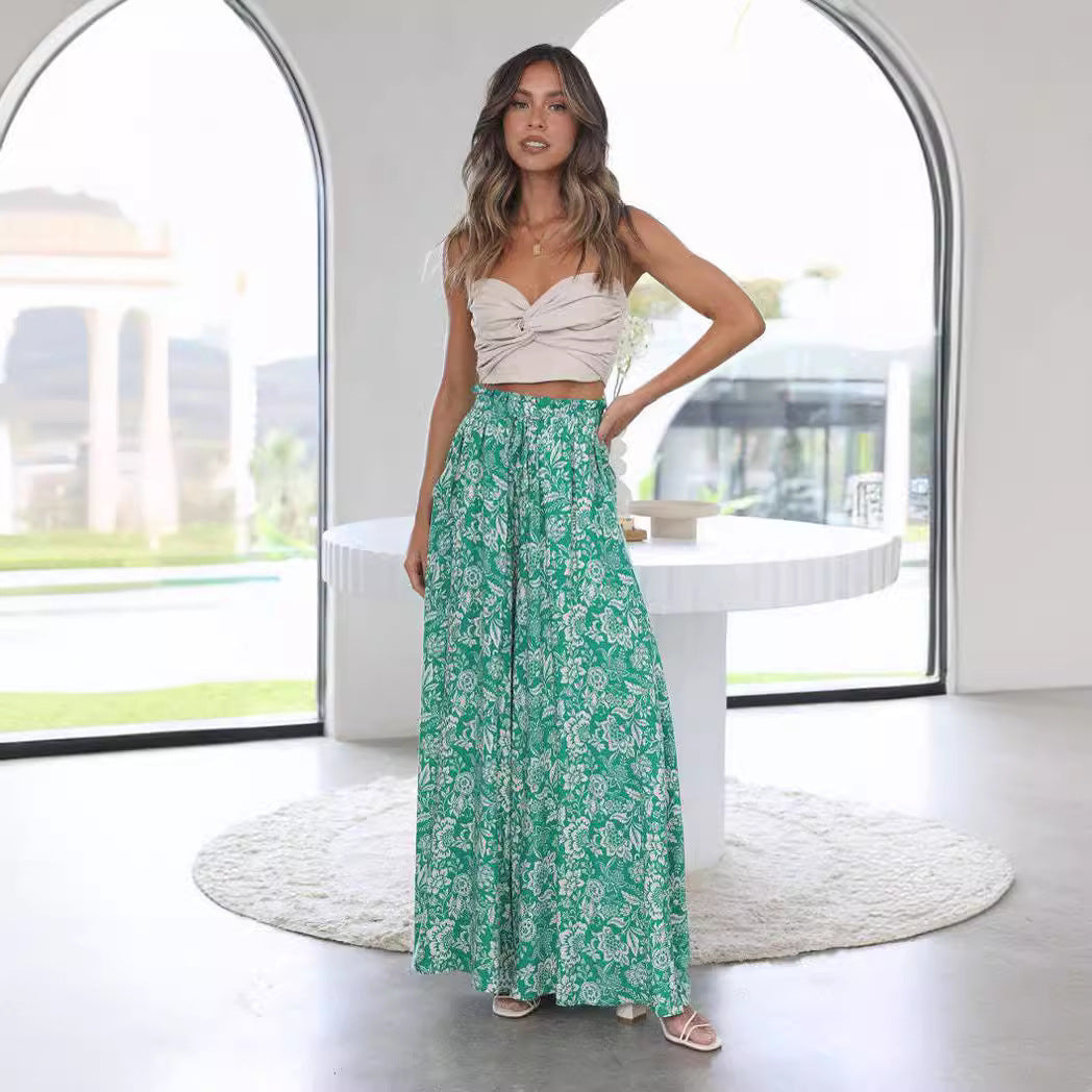 Isabella | Breezy And Elegant Wide Leg Palazzo Pants