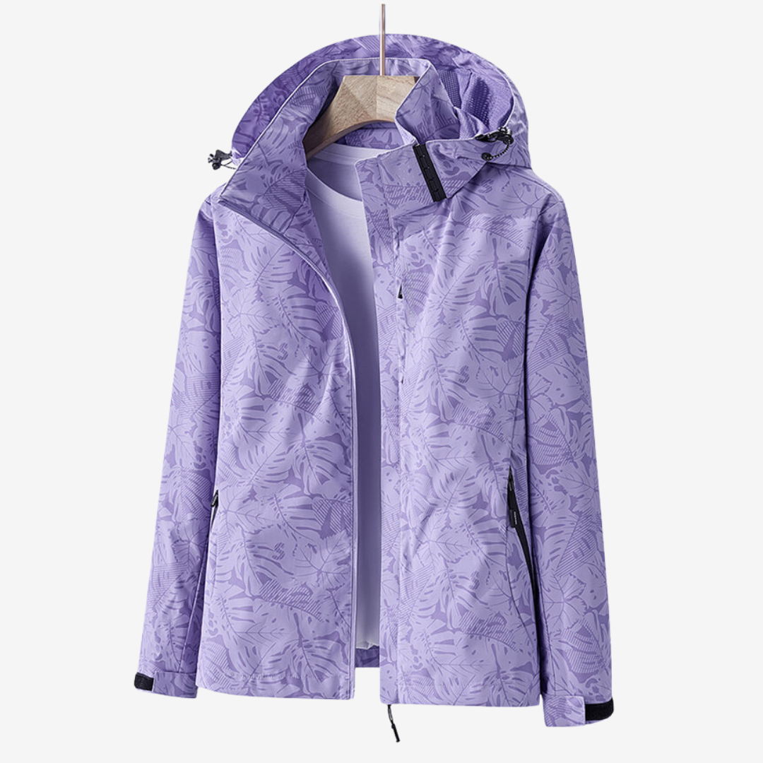 Evy | Stilvolle und glamouröse wasserdichte Jacke
