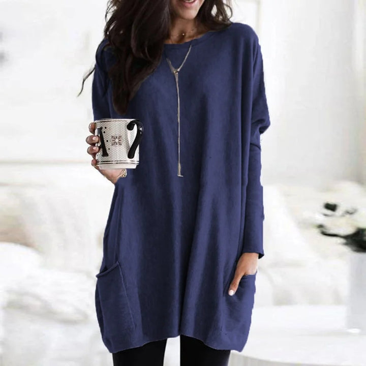 Sandra | Cozy And Chic Oversized Pocket Tunic Sweater