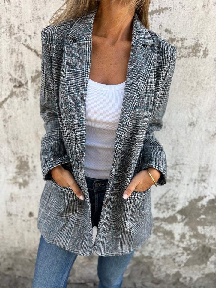 Beatrice | Stylish And Casual Checked Blazer