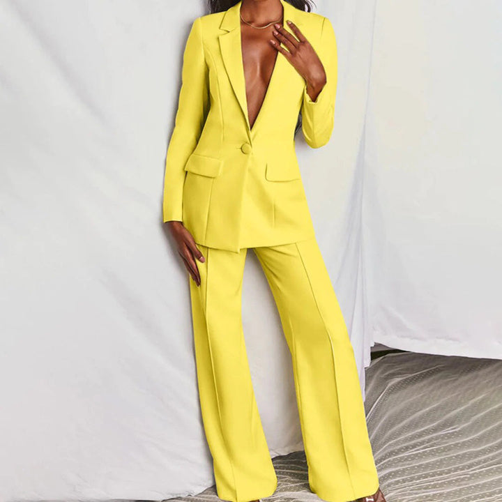 Valeria | Elegant And Sophisticated Blazer And Trouser Set For Women