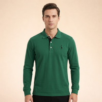 Toby | Premium Polohemd mit langen Ärmeln für zeitlosen Stil