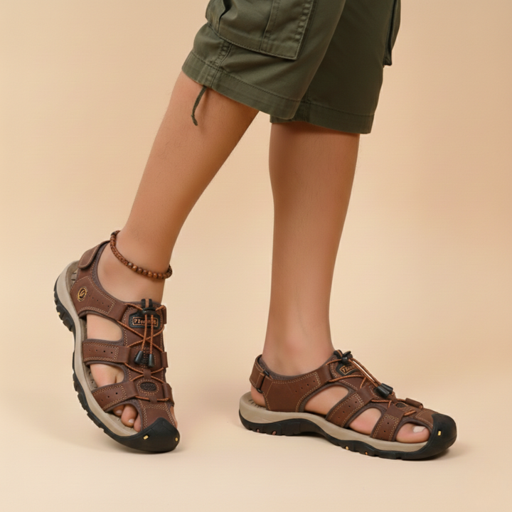 Logan| Stützende und Stoßdämpfende Orthopädische Sandalen