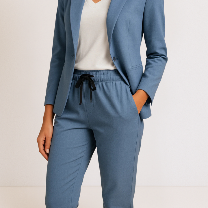 Livia | Elegant And Comfortable Blazer And Jogger Set For Women
