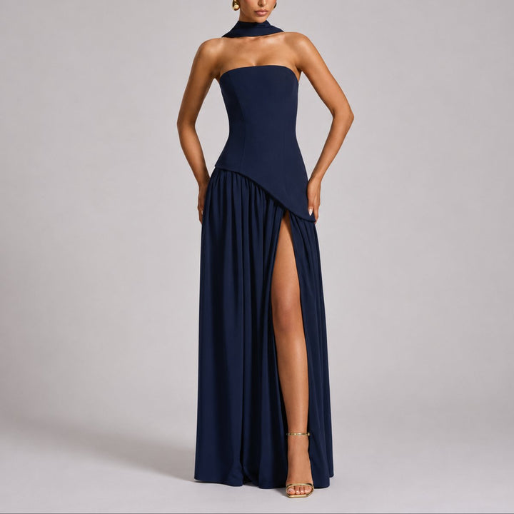 Alice | Fall Wedding Elegant And Stylish Maxi Dress