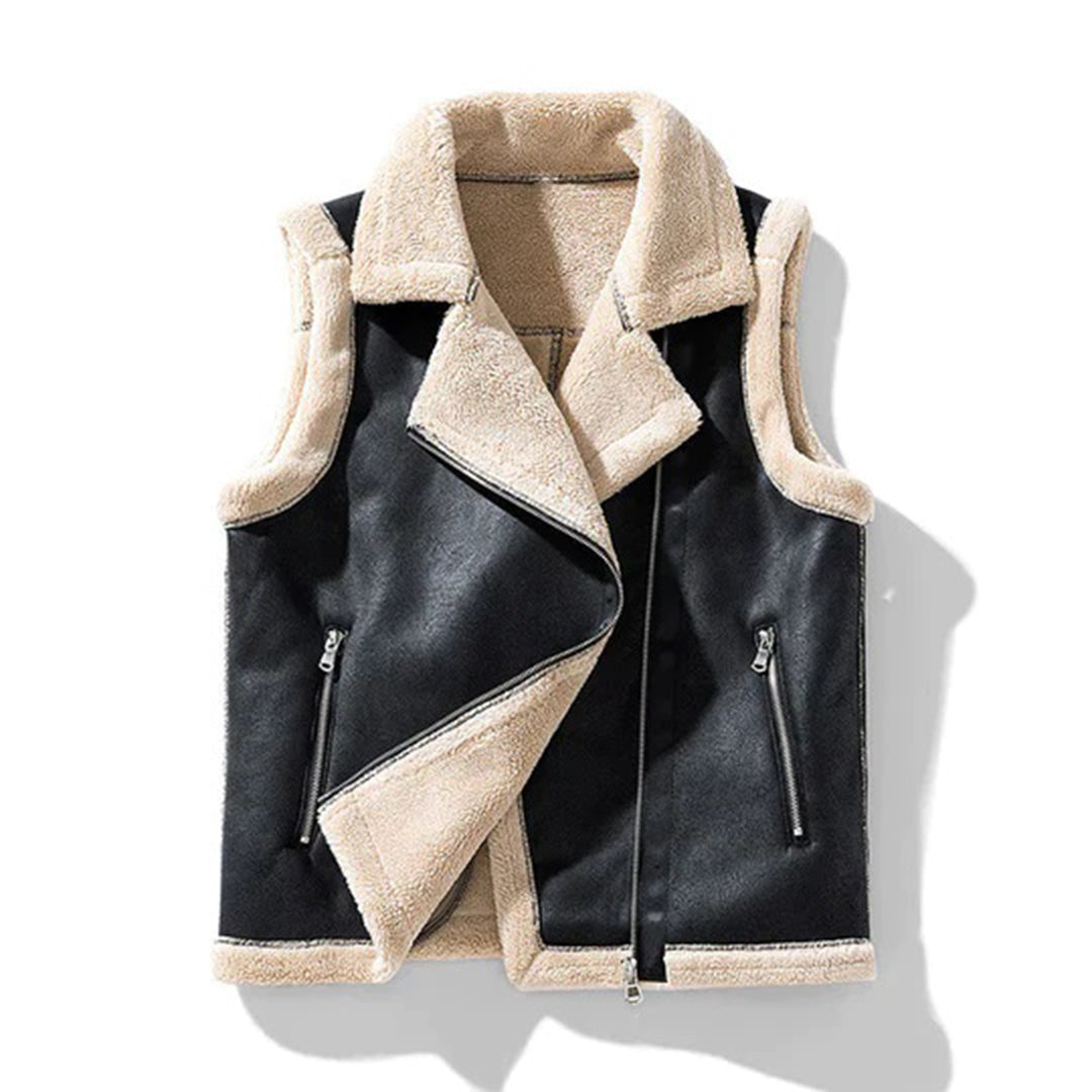 Charlotte | Cozy And Stylish Sherpa Fleece Vest