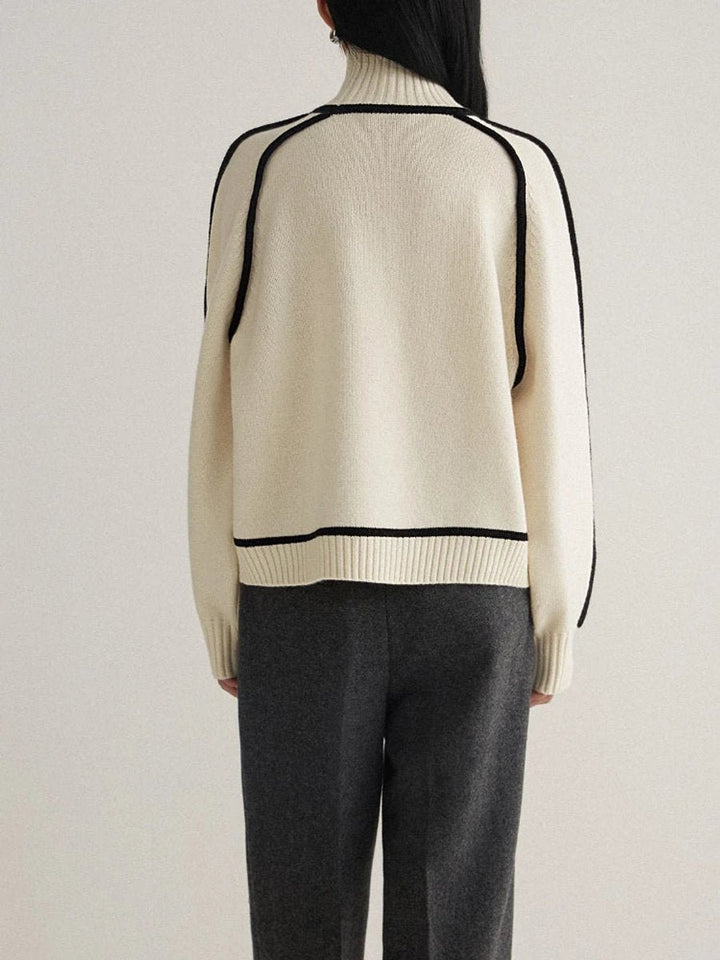 Sophie | Turtleneck Sweater – Elegant Oversized Style for Women