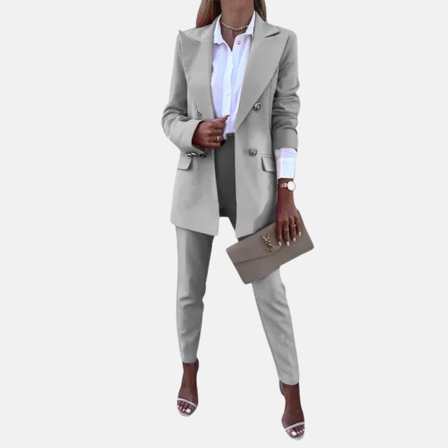 Evelyn | Completo contemporaneo e impeccabile in due pezzi con blazer