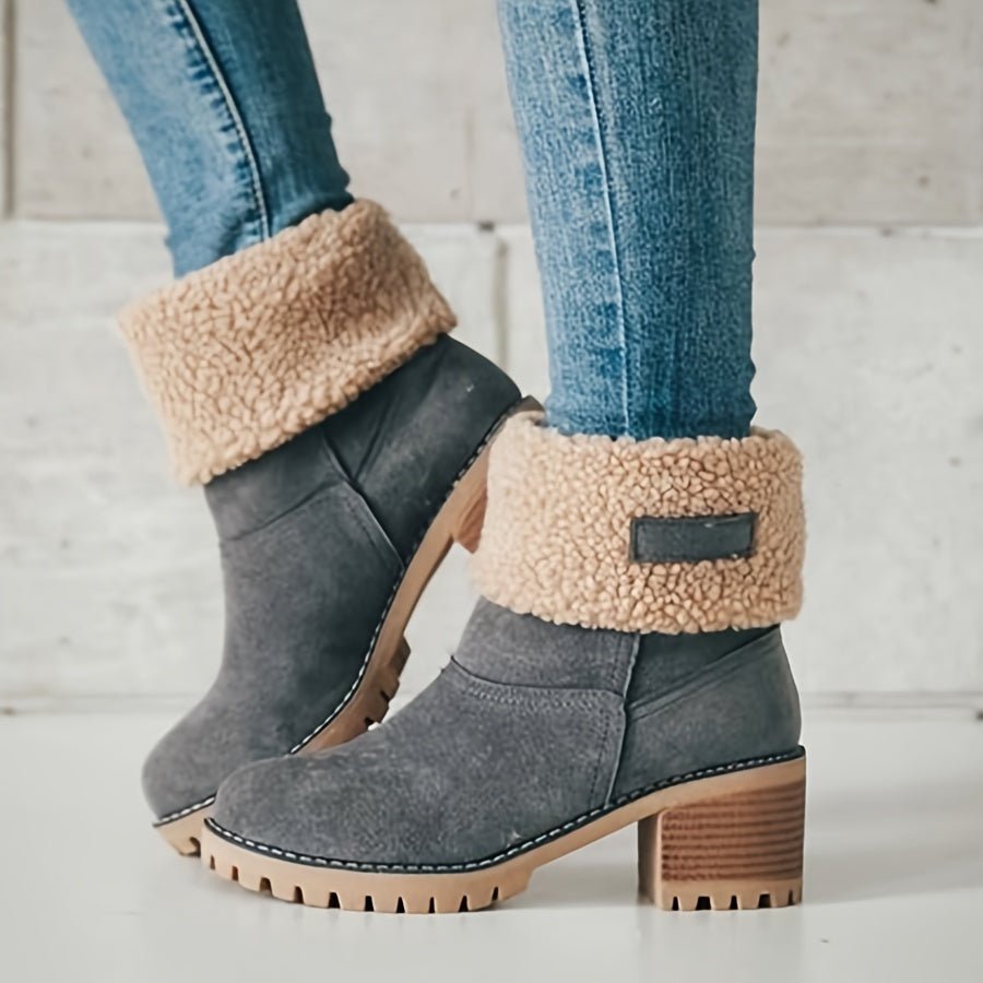 Lea | Unique And Vibrant Mid Calf Boots