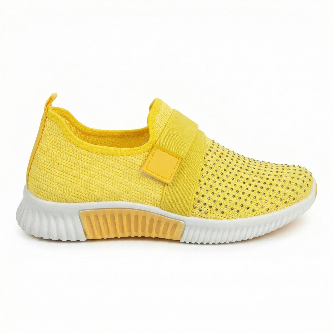 Hannah | Sneakers ortopediche slip-on regolabili con cinturino