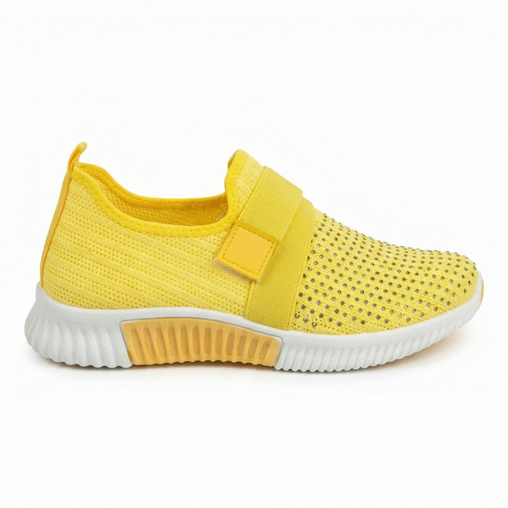 Hannah | Sneakers ortopediche slip-on regolabili con cinturino