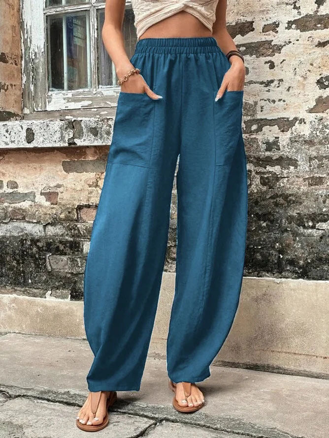 Lily | Pantaloni palazzo ampi, eleganti e leggeri