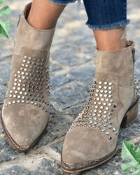 Harper | Rock-Chic Suede Ankle Boots