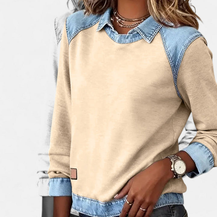 Isabella | Modern And Cozy Long-Sleeve Sweatshirt
