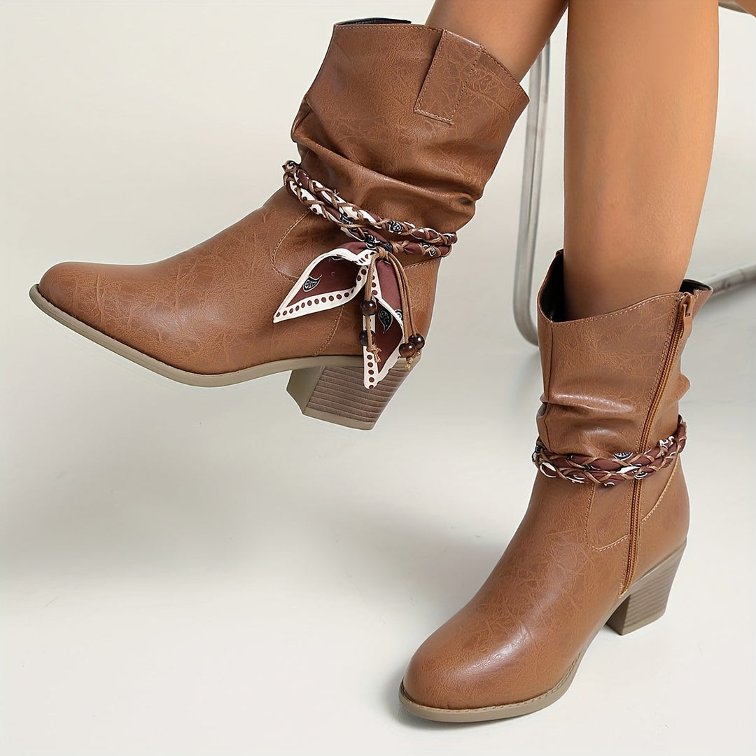 Emily | Relaxed And Stylish Slouch Ankle Boots For Everyday Wear