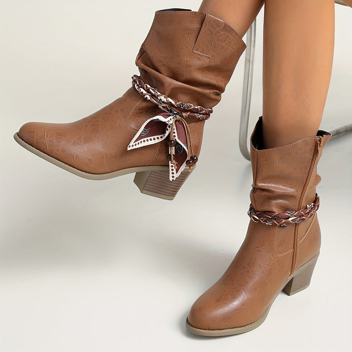 Emily | Relaxed And Stylish Slouch Ankle Boots For Everyday Wear