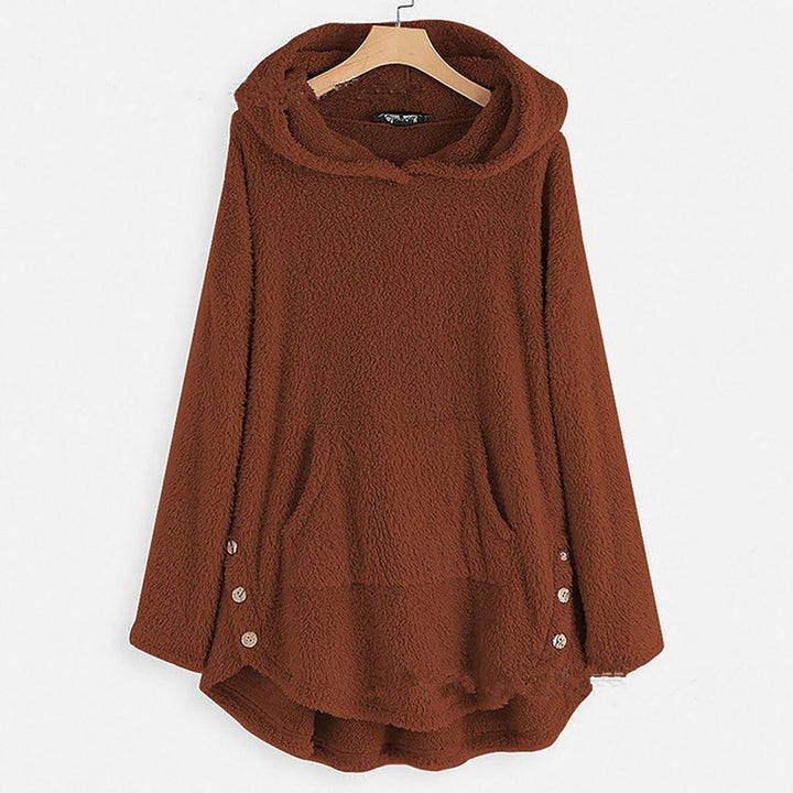 Agnes | Plush Hoodie – Ultra-Soft and Warm Style for Women