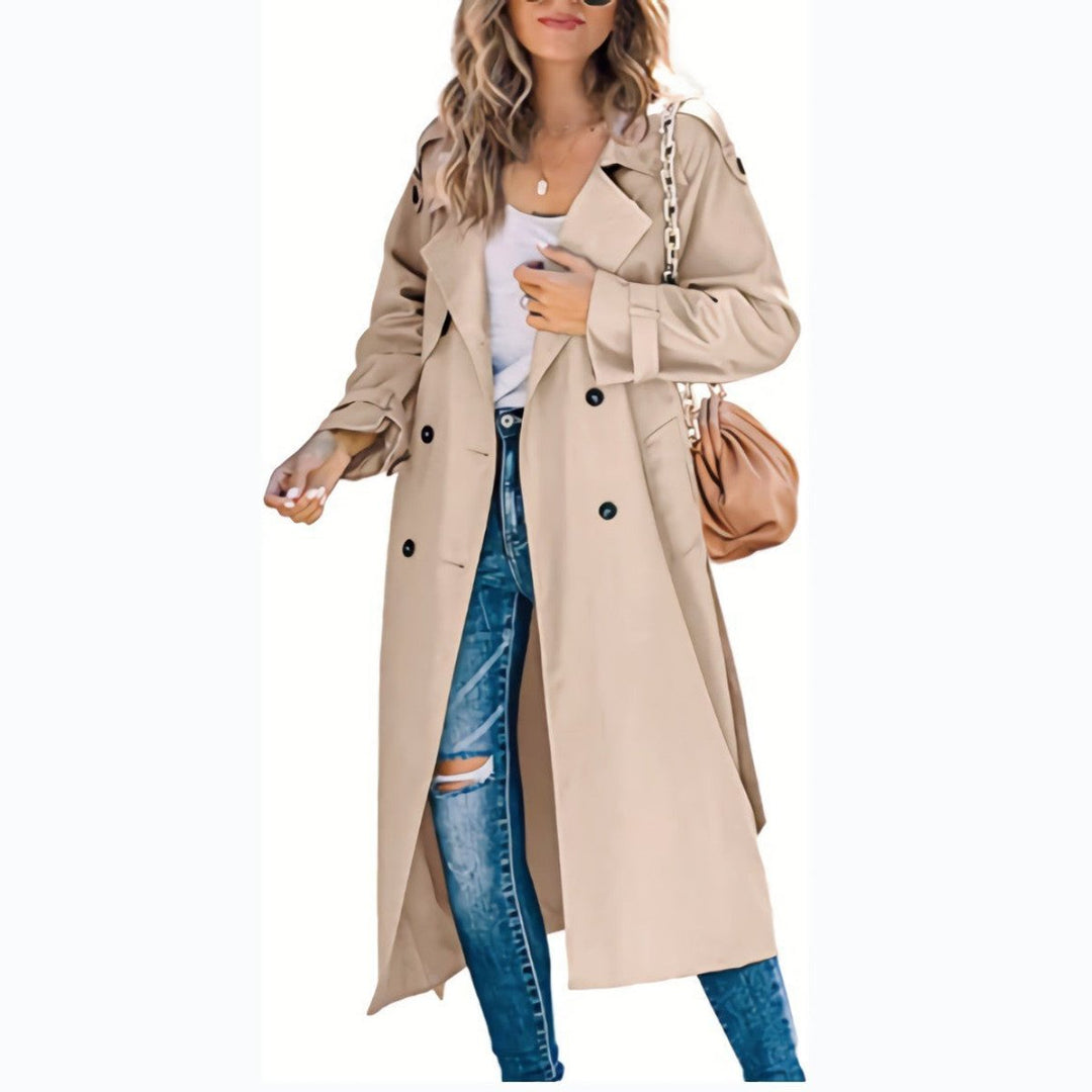 Victoria | Timeless And Elegance Long Trench Coat