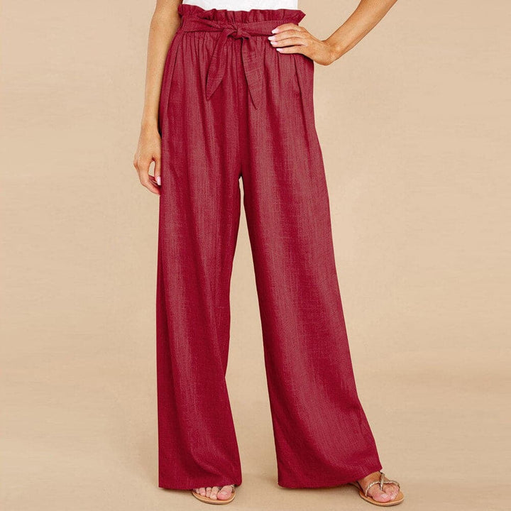 Valentina | Elegant High-Waisted Wide Leg Pants