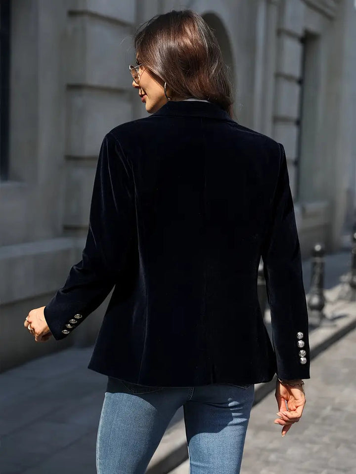 Victoria | Blazer in velluto lussuoso e chic