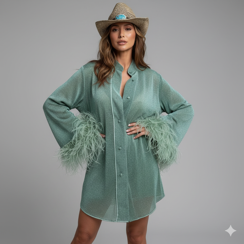 Isabella | Elegant And Relaxed Standing Collar Two Piece Set
