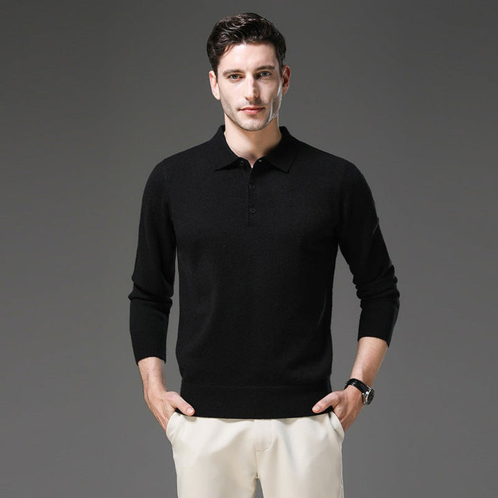 Sebastian | Knitted Sweater – Luxurious Cashmere Style for Men