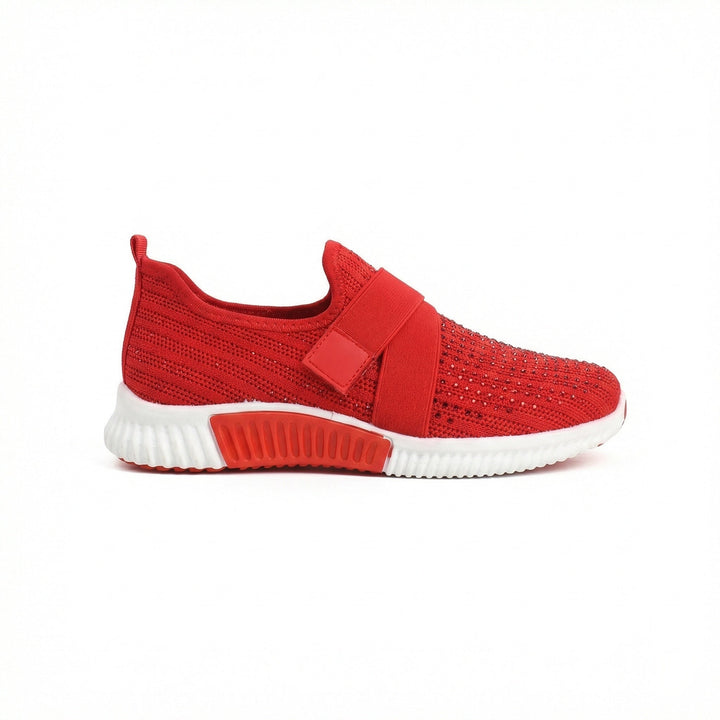 Hannah | Sneakers ortopediche slip-on regolabili con cinturino