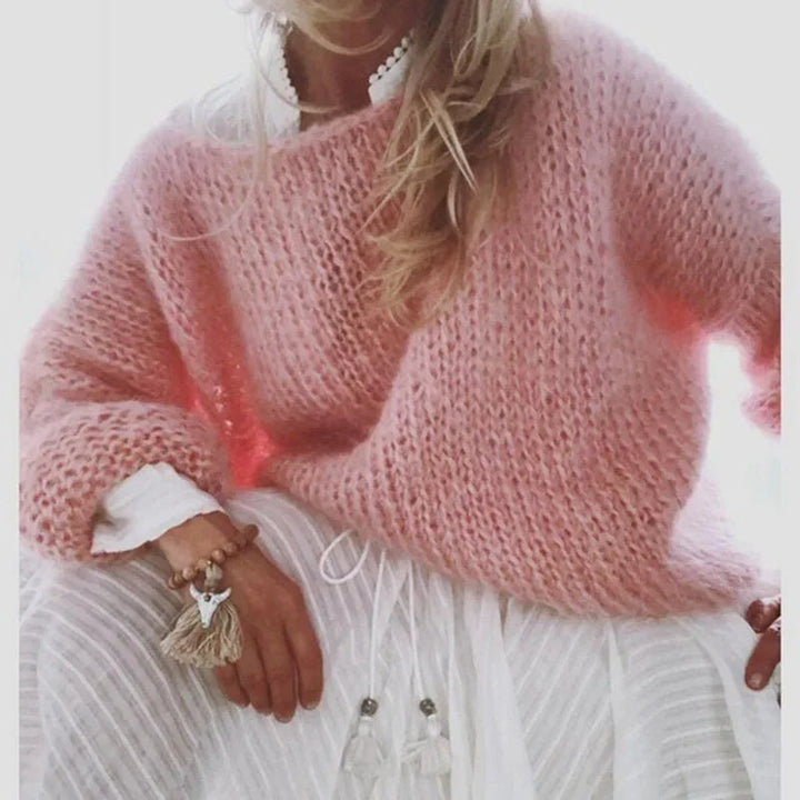 Katja | Stylish And Breathable Lightweight Knit Sweater