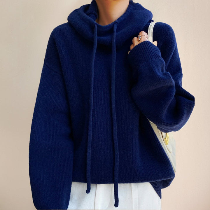 Elfriede | Turtleneck Sweater – Cozy Oversized Hoodie for Women
