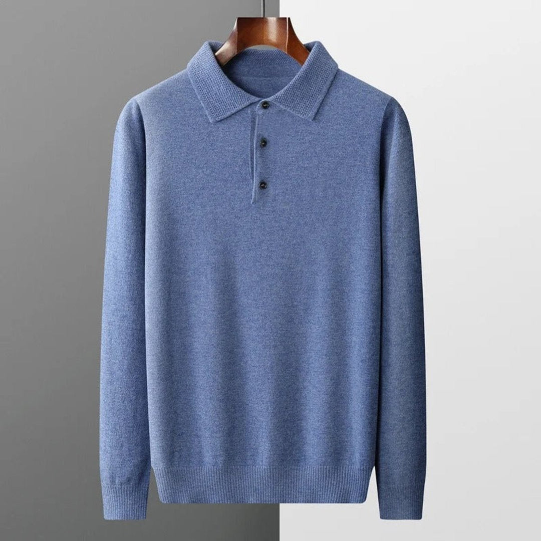 Sebastian | Knitted Sweater – Luxurious Cashmere Style for Men