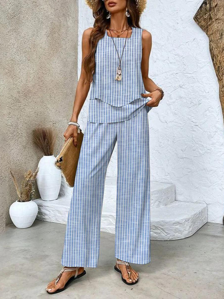 Chloe | Breezy And Elegant Summer Two Piece Set