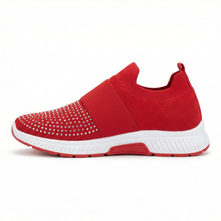 Hannah | Sneakers ortopediche slip-on regolabili con cinturino