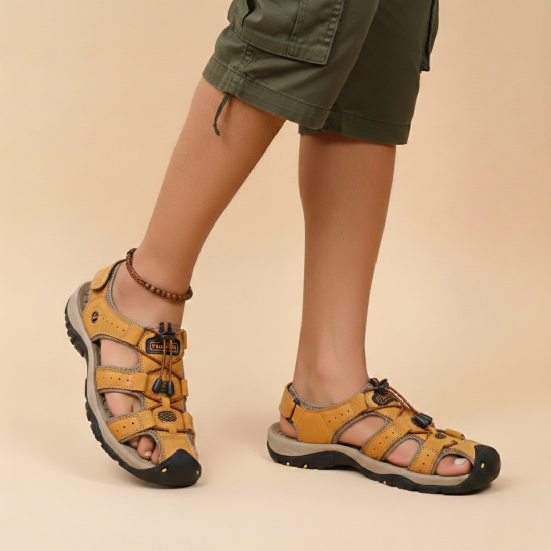 Logan| Stützende und Stoßdämpfende Orthopädische Sandalen