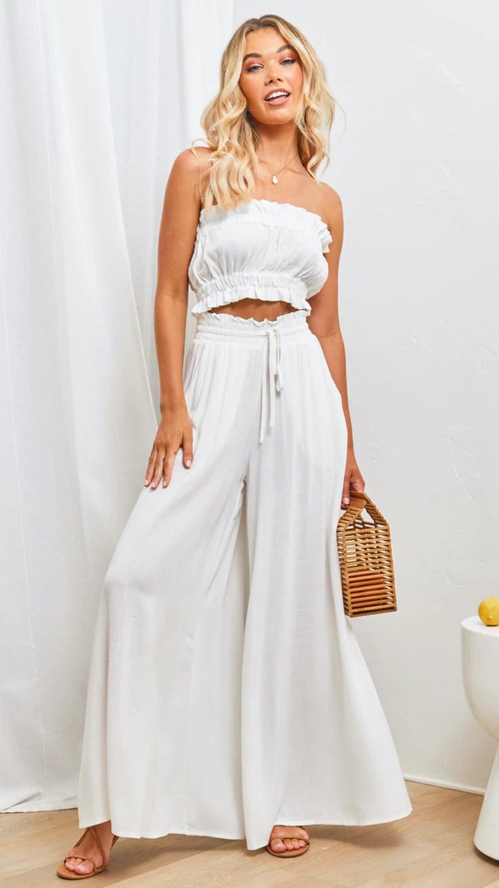 Isabella | Breezy And Elegant Wide Leg Palazzo Pants