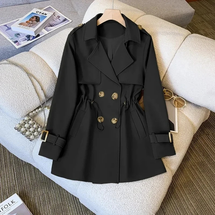 Séraphina | Trench-coat à la silhouette automnale aux détails élégants