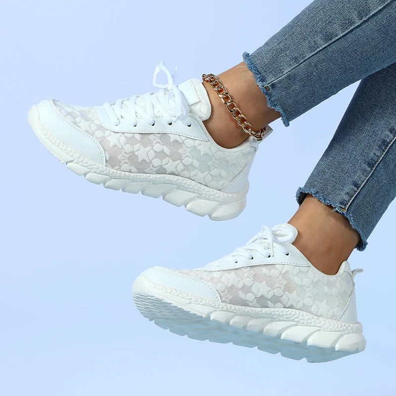 Sophia | Baskets orthopédiques respirantes en mesh à enfiler