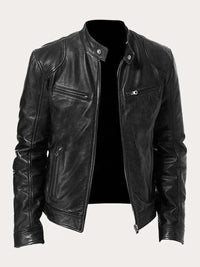 Daniel | Rugged And Refined Leather Jacket