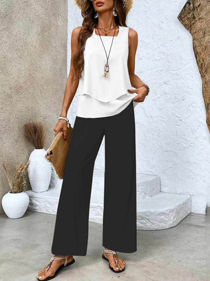 Chloe | Breezy And Elegant Summer Two Piece Set